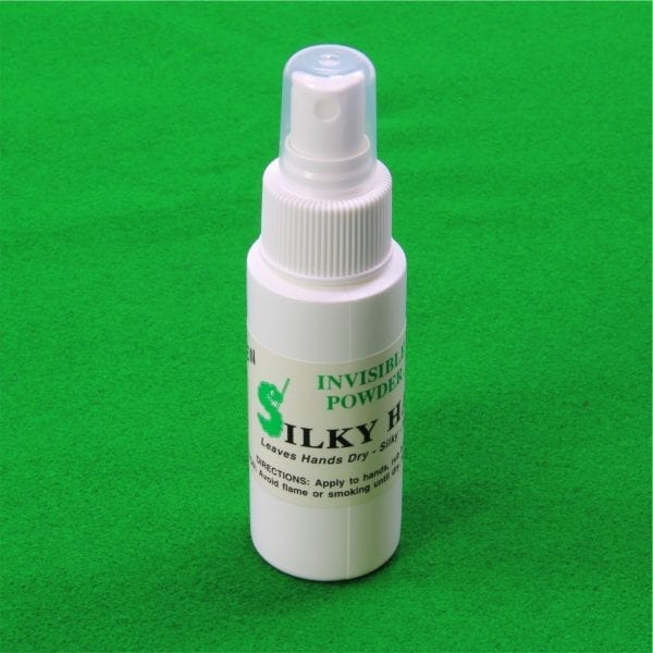 SILKY HAND invisible glove chalk spray for bridge hand = FRICTION
