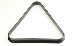 Triangle in black for 15 x 2" pool or snooker balls