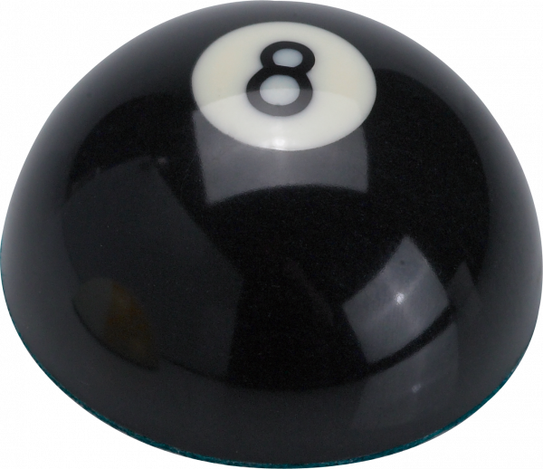 8 ball pocket marker/paperweight