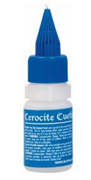 CEROCITE cue tip glue .. specially formulated for cue tipping