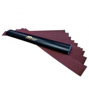 CUE CRAFT long large tip shaper file complete with 10 spare papers