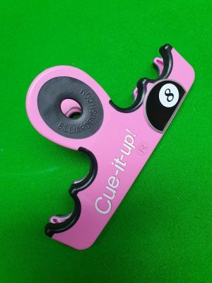 Cue it up 4 cue holder PINK reversible 8 ball 9 ball