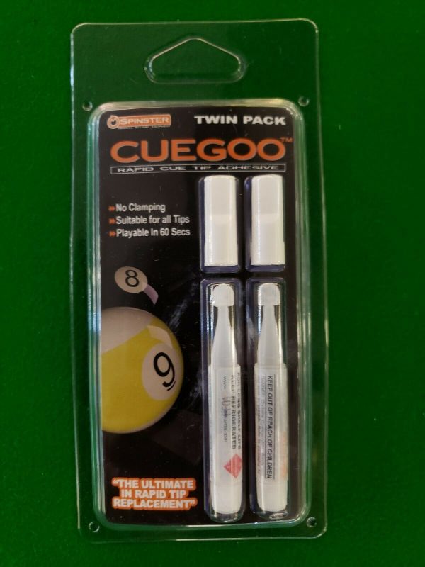CUE GOO and SPINSTER tip set. Tango Tip and tip glue - Image 3