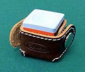 KAMUI genuine leather chalk holder BROWN