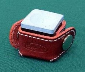 KAMUI genuine leather chalk holder RED