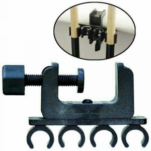 Porper 4 cue holder table clamp