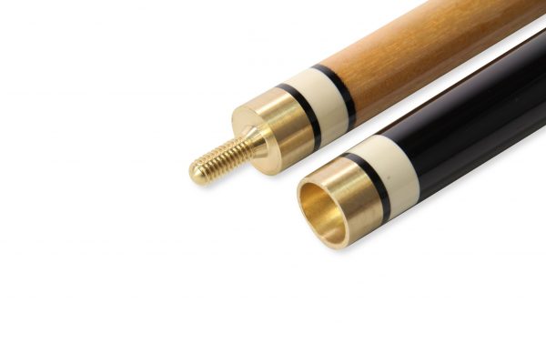 Adjustable hardwood cue with screw tip and butt wrap RED - Image 5