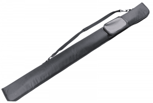 Soft cue case for 3/4 jointed cue, plush soft fur lining