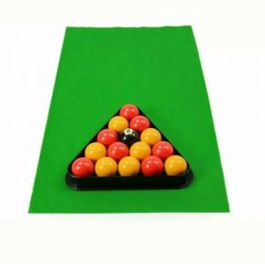 HAINSWORTH pool table racking cloth GREEN