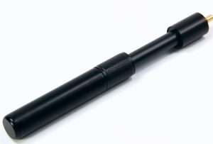Telescopic mini quality metal extension to fit BAIZE MASTER CUES, Black