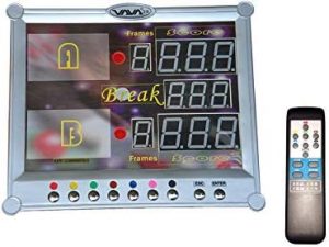 Remote control Snooker electronic scoreboard