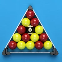 Download Snooker Balls In A Triangle Wallpaper
