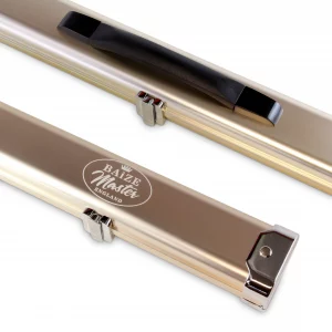 Baize Master prestige 1 piece cue case for ONE x 1 piece cue and extensions ROSE GOLD