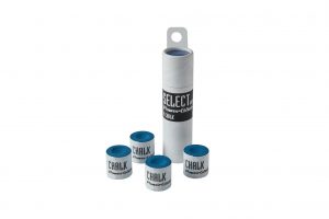 Powerglide premium round chalk tube x 4 chalks in handy tube BLUE