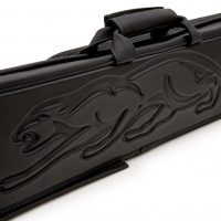 Predator sport black cue case for 3 butts and 4 shafts – Bulldog