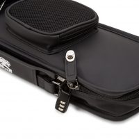Predator sport black cue case for 3 butts and 4 shafts – Bulldog