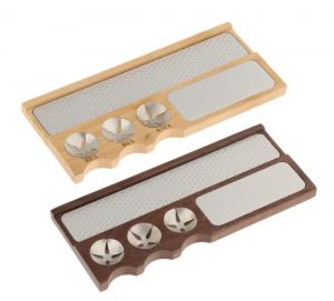 Premium 9 in 1 tip tool wooden scuffer shaper LIGHT WOOD