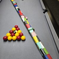 Superior full premium genuine leather Slim cue case for 1 x 1