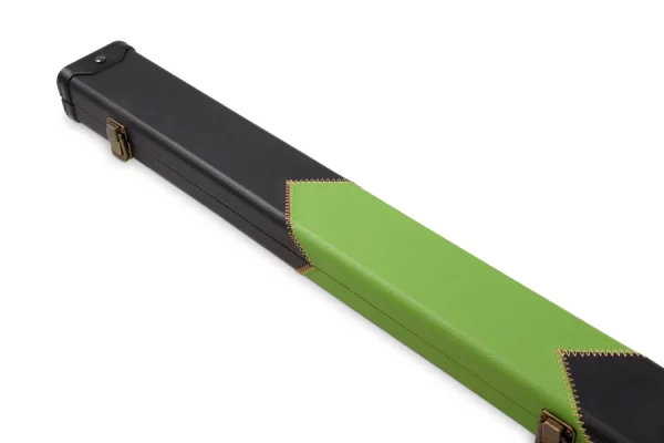 Baize Master Deluxe arrows case for TWO x 1 piece cues GREEN ARROWS - Image 6