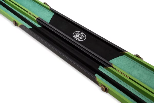 Baize Master Deluxe arrows case for TWO x 1 piece cues GREEN ARROWS - Image 4