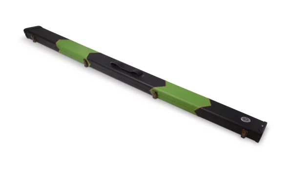 Baize Master Deluxe arrows case for TWO x 1 piece cues GREEN ARROWS - Image 2