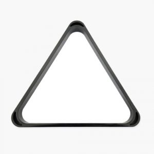 Premium black ABS snooker triangle for 15 x 2 1/16" full sized snooker balls