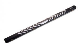 Peradon CLUBMAN case for 1 piece cues BLACK/WHITE ARROWS