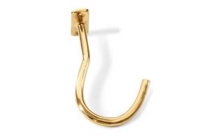 Solid Brass rest or triangle hook (sold in pairs)