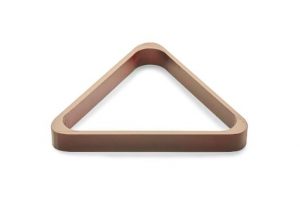 Hardwood snooker triangle for 15 x 2 1/16" full sized balls