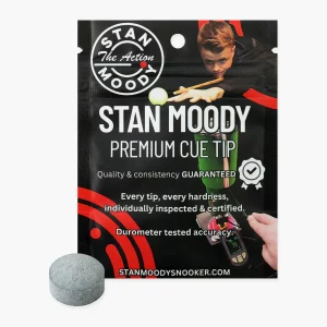 Stan Moody Elite Buffalo leather cue tips HARD x1