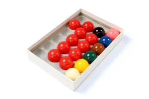 Premium 2" 17 ball (10 red) snooker ball set