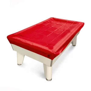6ft RED pool/snooker table cover 192 x 103cm, ideal for most home 6ft tables